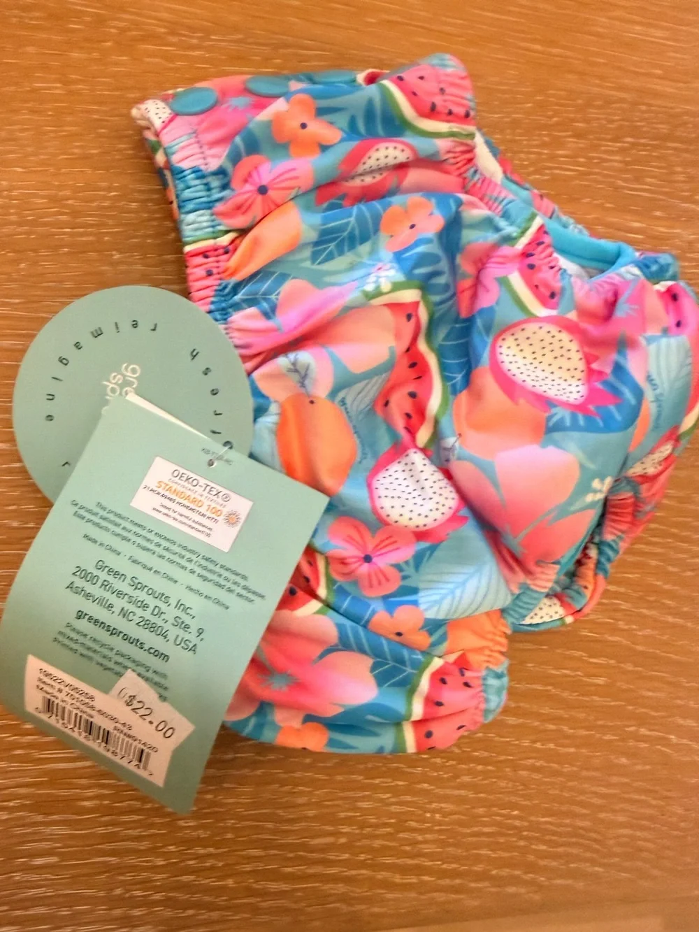 Green Sprouts Eco Snap Swim Diaper - UPF 50